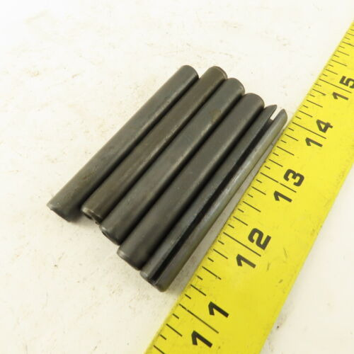 3/8 X 3 Split Spring Tension Pin Black Oxide Lot Of 5 Aal