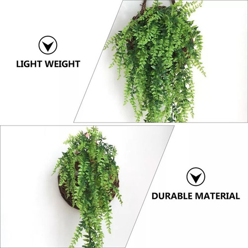 Yy Decoración De Plantas Colgantes Artificiales Con