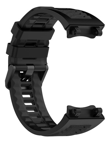 Pulseira E Películas Compatíveis Com Amazfit T-rex 2 A2170 Cor Preto