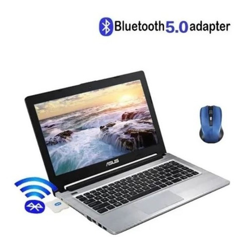 Imagen 6 de 7 de Adaptador Emisor Receptor Bluetooth 5.0 Usb Dongle Pc Laptop