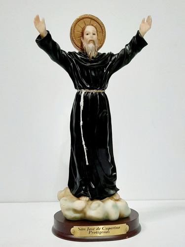 Estatua San José De Cupertino - 20 Cm - Resina Poliéster