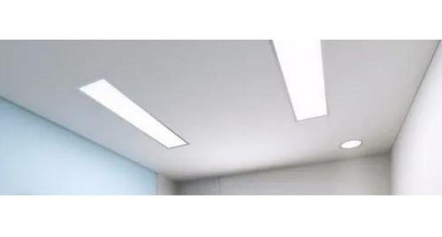 Imagen 5 de 5 de Panel Led 120x30 48w Luz Fría Blanco Ideal Espacios Grandes