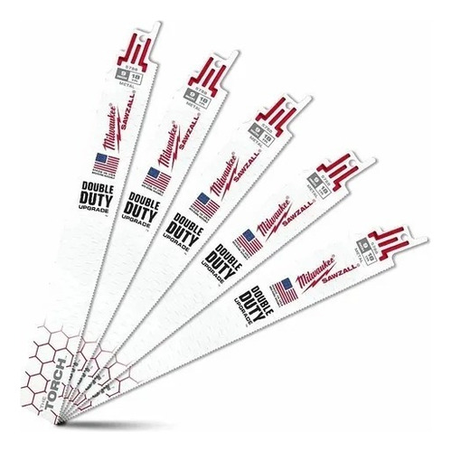 Serras de metal 9 x 18 D para Milwaukee 48005788 Sable Saw