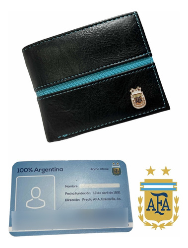 Billetera Independiente + Pasión Material Cuero Pu + Premium