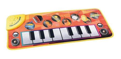 Tapete Musical Piano Educativo Infantil Com 8 Sons 73x29cm