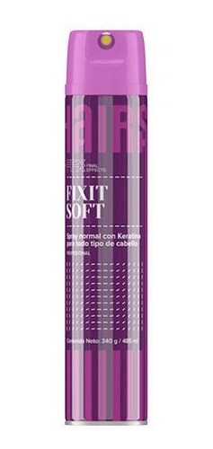 Spray Hairssime Ffx Fixit Soft Fijación Normal 485 Ml.
