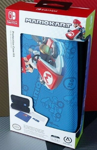 Kit Protection Mario Kar Nintendo Switch Nuevo Y Sellado