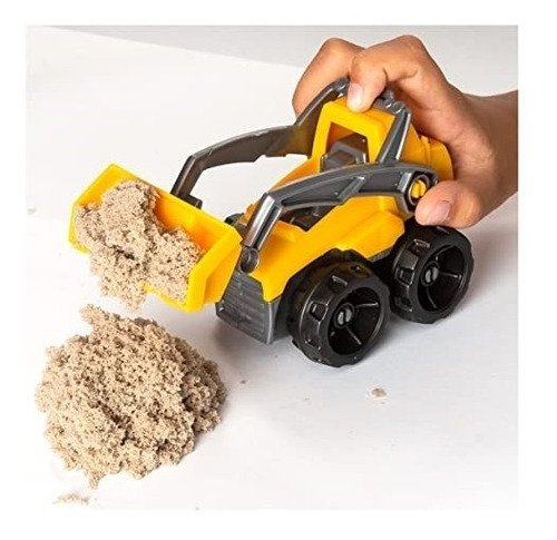 Kinetic Sand Juego De Camión Para Demoler Excavar Con Arena Color Excavar Y Demoler
