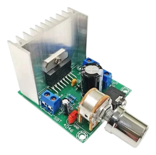 2pzs Amplificador De Audio Tda7297 15w X2 12v 4.8cm 4-8 Ohm