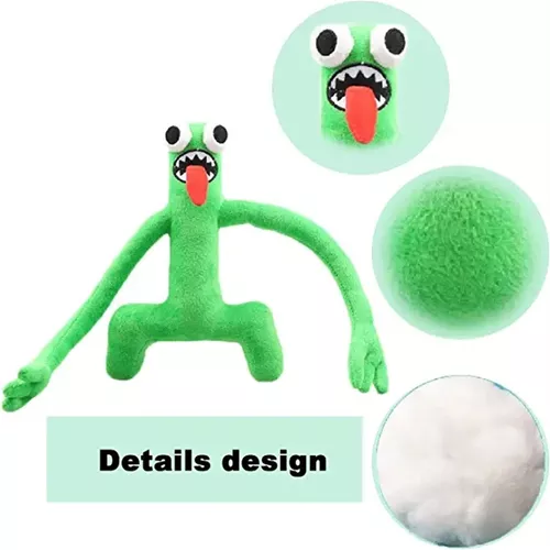 Compre Arco-íris amigos roblox brinquedo de pelúcia jogo dos desenhos  animados personagem boneca kawaii monstro azul macio brinquedos de pelúcia  para crianças presentes de natal