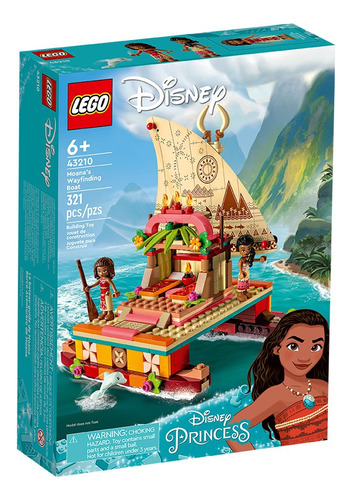 Lego 43210 Barco Aventurero De Moana