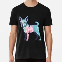 Comprar Remera Colorido Bulldog Francés Frenchie Blues And Pinks ALG