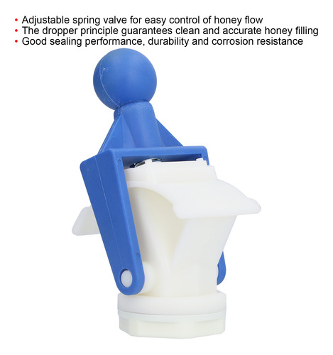 Válvula Honey Gate Valve, Accesorio Extractor De Miel, Plást