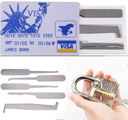 Kit Multiherramientas De Uso Profesional Para Cerradura De P