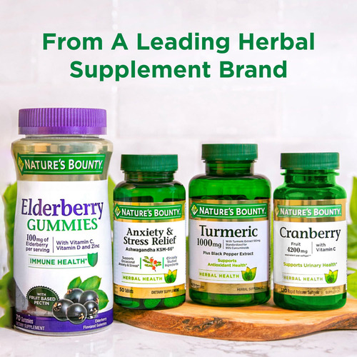 Suplemento Nature's Bounty Cranberry Fruit 4200 Mg Com Vit C