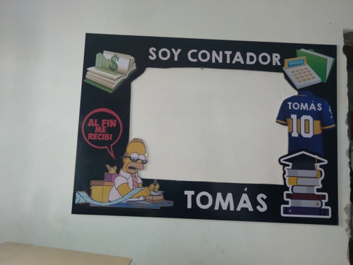 Imagen 8 de 9 de Marcos Selfies Personalizados Me Recibí Contador Egresado