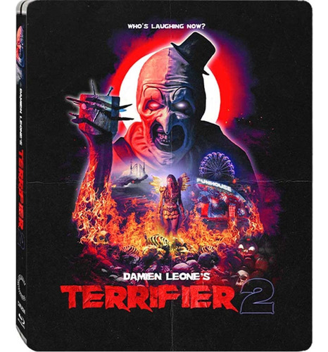 Blu Ray Terrifier 2 Steelbook Original Solo Ingles 