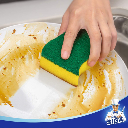 Esponja Exfoliante Resistente 24 Unidades 4.3 X 2.8 X 1.2 In