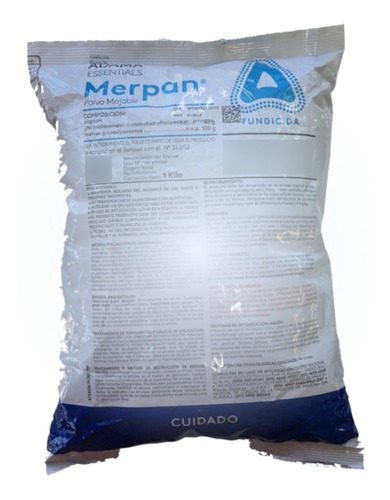 Fungicida Merpan Captan 1kg 83 % Polvo Mojable Hongos Pr-*