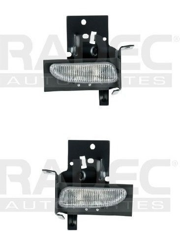 Par Juego Faros Niebla Ford Mustang 1996 - 1998 Depo  Qwe