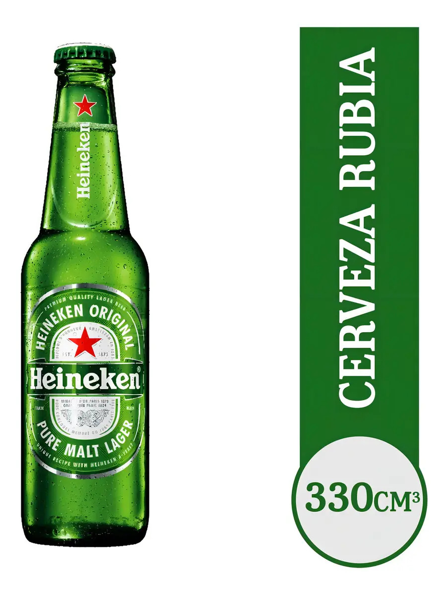 Cerveza Heineken Botella 330ml