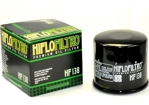 Filtro Aceite Hiflofiltro Hf138 Suzuki Gsx 600 750 1100 