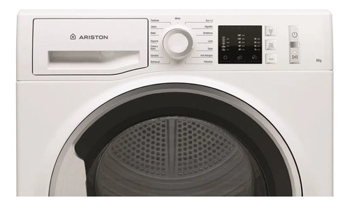 Imagen 3 de 3 de Secadora Ariston Sin Salida Ntcm108bskag Blanco De 8kg