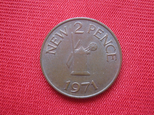  Guernsey 2 Pence 1971 