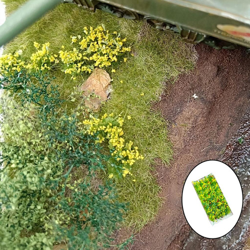 4 Materiales De Construcción Miniaturas Paisaje Mesa De