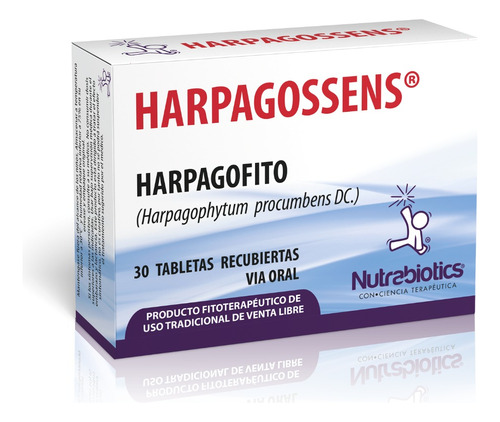 Harpagossens Harpagofito Nutrabiotics 30 Tabletas Recubierta