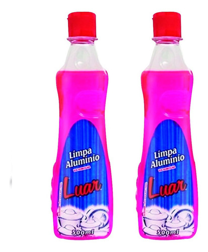Combo 2 Limpa Panelas De Alumínio Remove Manchas Com 500ml