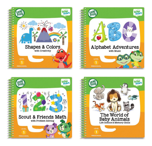 Paquete De Libros De Actividades Leapfrog Leapstart Preschoo