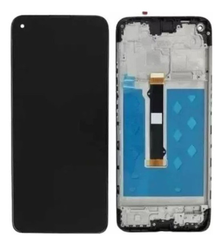 Displays E Lcd Genérica Moto G9 Power Com Aro Preto