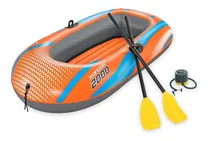 Comprar Bote Inflable Para Pileta Piscina Playa Con Remos E Inflador