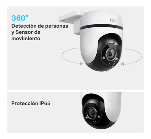 Cámara Ip Wifi Exterior Full Hd, Tp-link Tapo C500 + 256 Gb