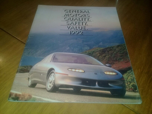 General Motors Quality Safety Value 1992 Catalogo