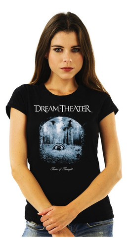 Polera Mujer Dream Theater Train Of Thought Rock Impresión D