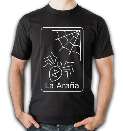 Linda Camiseta Nuevo Modelo Figuras Loteria La Araña