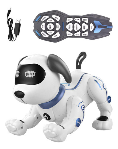 N Robot Puppy Smart Con Luz Y Sonido Rc Animal Dog Toy Para