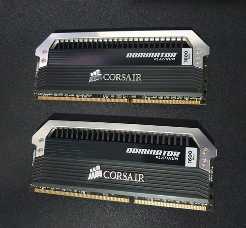Imagem 1 de 7 de Corsair Dominator Platinum 16gb (2x 8gb), Ddr3, 1600mhz