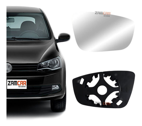 Lente Base Espelho Retrovisor Gol 2019 2020 2021 2022 Le