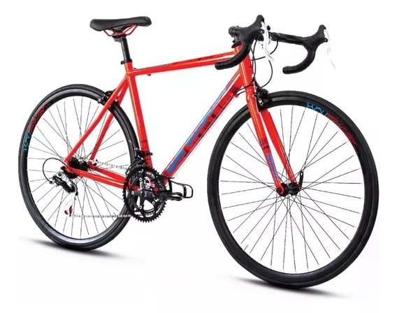 Bicicleta ruta Mercurio Ruta Renzzo  2020 R700 14v cambios Shimano color rojo/azul renzzo 700