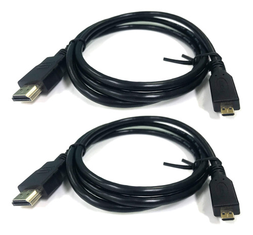 Cable Micro Hdmi (macho) A Hdmi (macho); 47 Pulgadas; 2 Unid