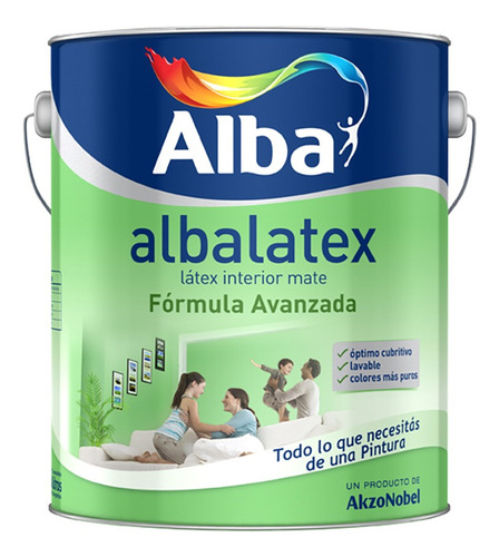 Albalatex Pintura Látex Interior Mate 20lts  | Giannoni