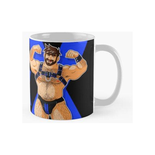 Taza A Adam Le Gusta El Arnés - Azul Calidad Premium