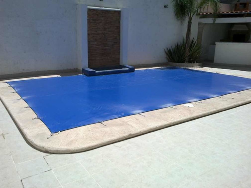 Cubierta Para Alberca 4x5 Mts Kit Anclas Ocultas Funda