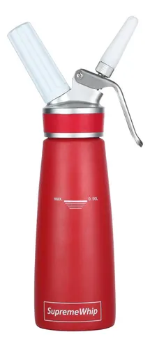 Cremera Sifón Pro Full Aluminio 500ml + 3 Boquillas Plástico