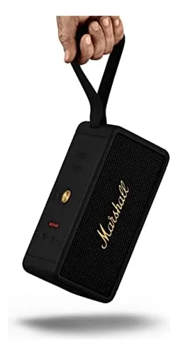 Altavoz Bluetooth Portátil Marshall Middleton, Negro Y Latón