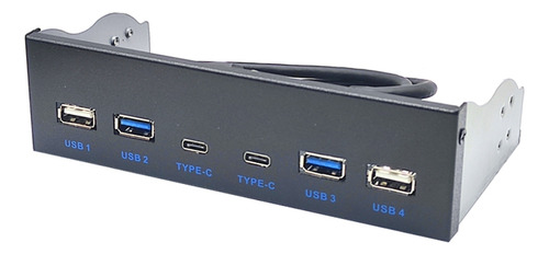 Panel Frontal Usb 3.0 Para Escritorio, Unidad De Cd-rom De 5