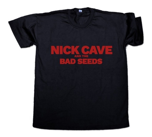 Imagen 3 de 4 de Remera Nick Cave And The Bad Seeds Logos Algodón Premium